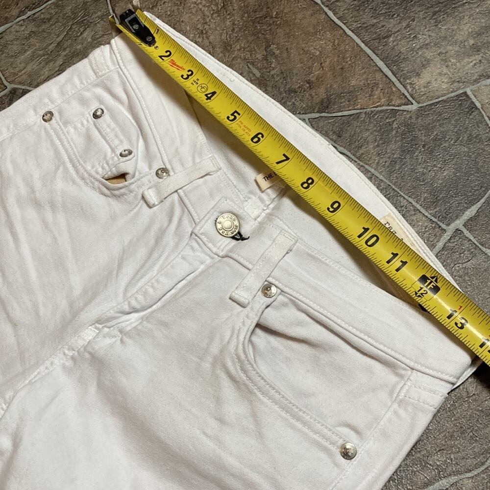 NWT Rag & Bone The Dre Boyfriend Skinny Jean Sz 26 in White - Picture 9 of 13